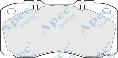 APEC BRAKING pad1015 -  Комплект тормозных колодок, дисковый тормоз